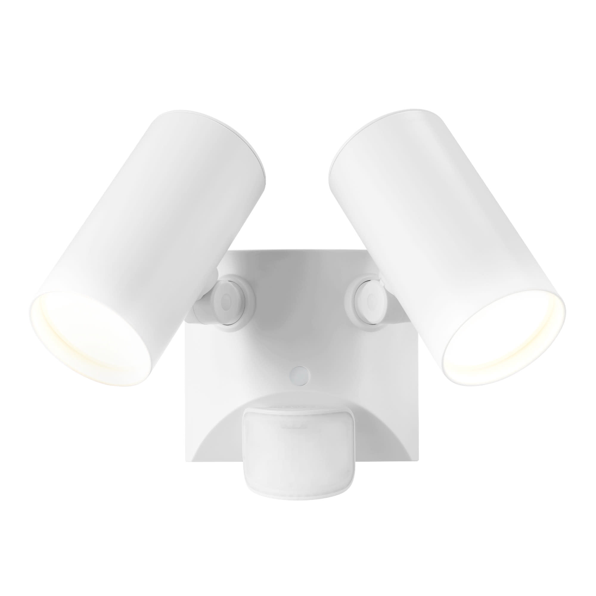 Globe Electric 91011569 2 Light 9" Tall Led Outdoor Wall Sconce - White