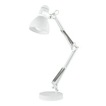 Globe Electric Architect 28" Matte White Swing Arm Desk Lamp