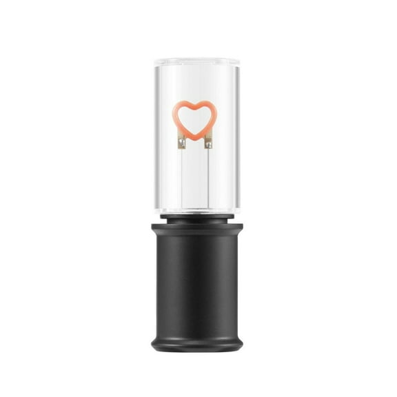 Globe Electric Auto On/Off Pink Heart Filament Night Light: LED Plug-In Novelty for Kids'  All Ages