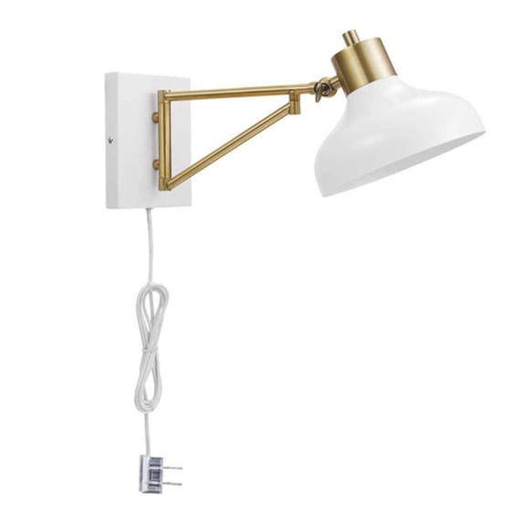 WALL SCONCE PB 60W 6.5""H