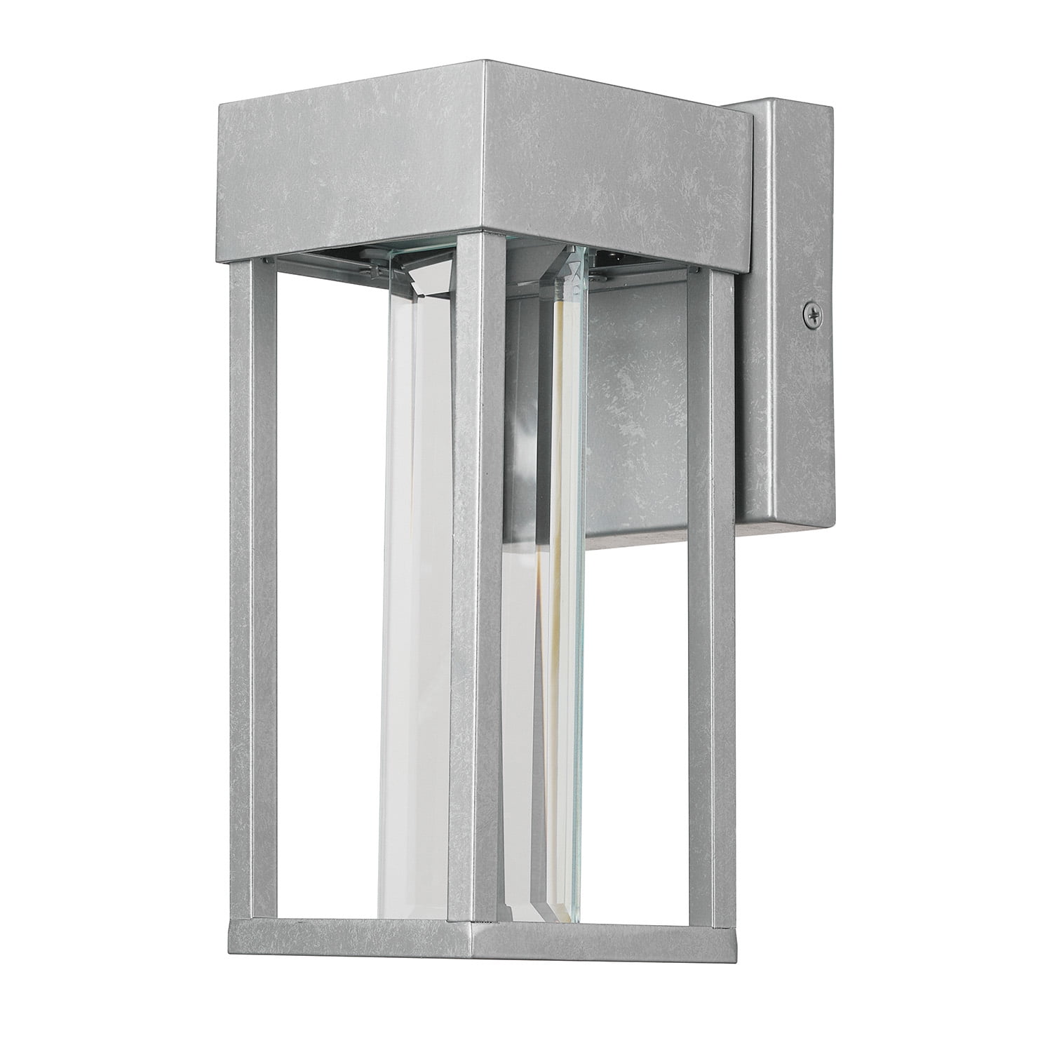 Globe Electric Bowie 1-Light Galvanized Steel Outdoor LED Wall Sconce, 91002306, image size:1500x1500