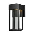 thumbnail image 1 of Globe Electric Integrated LED Matte Black Outdoor Indoor Wall Sconce, 1 of 7