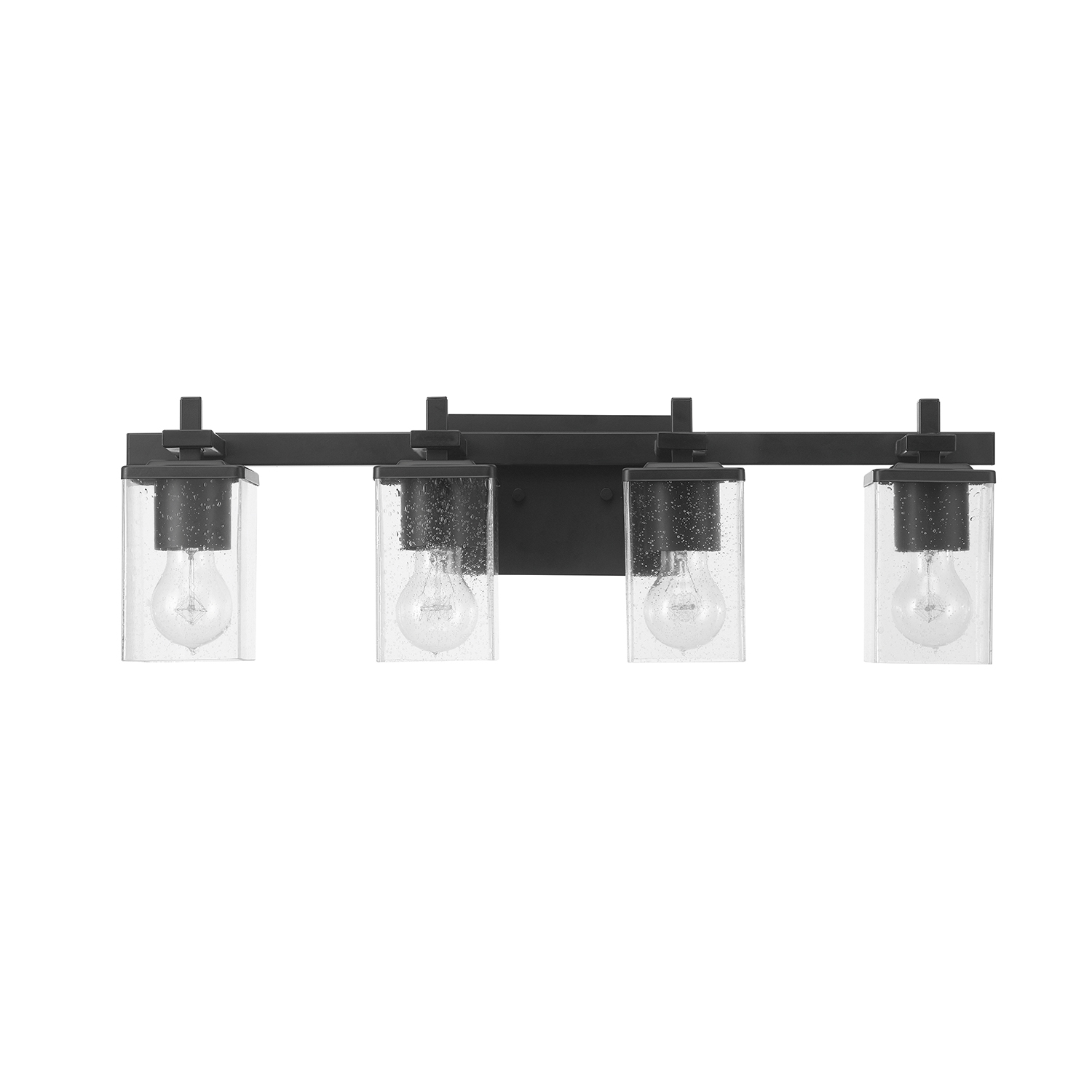 Elk Home 16-Inch Wide Ashland Vanity Light, Contemporary, Matte Black ...