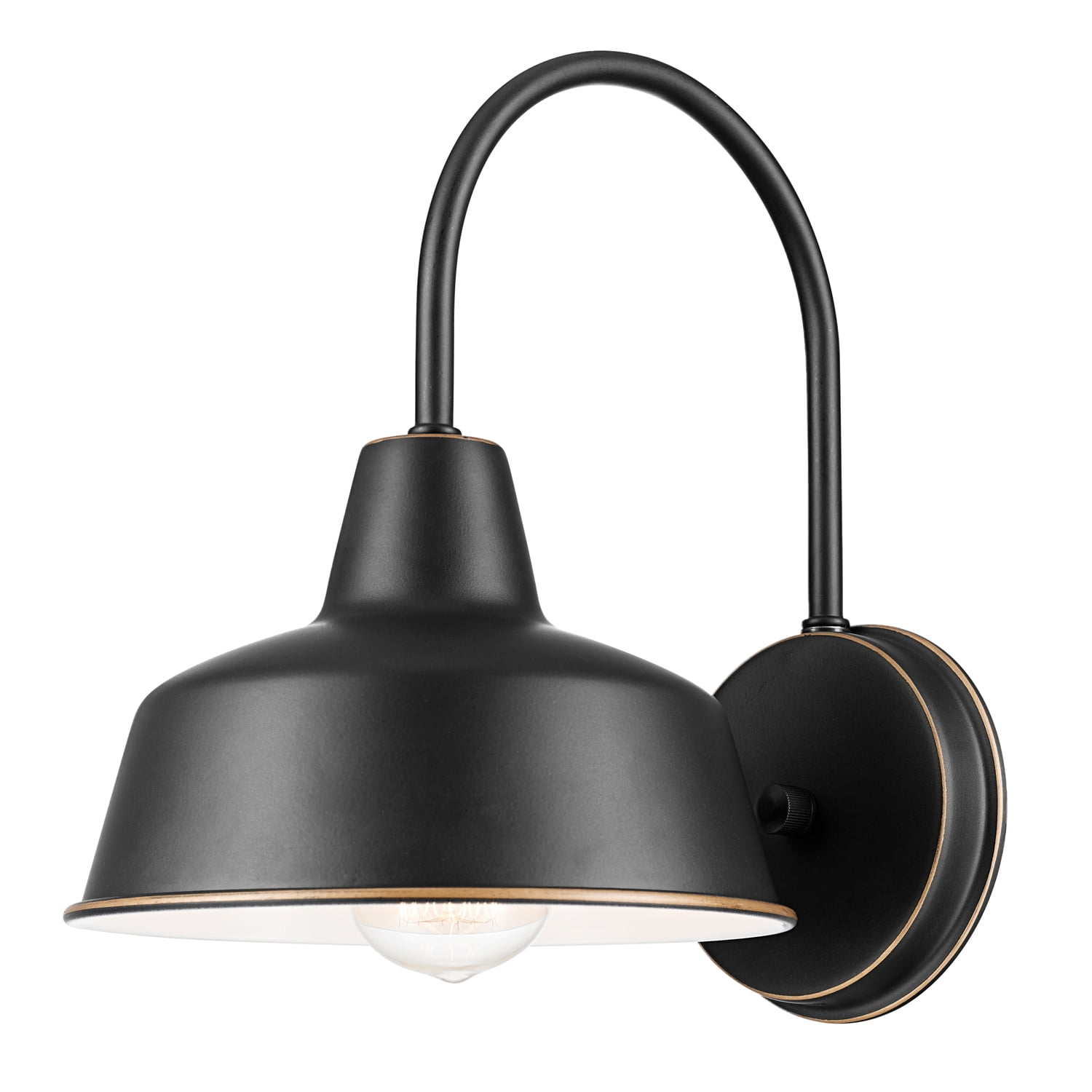 Delancey 1-Light Oil Rubbed Bronze and White Outdoor/Indoor Wall Lantern Sconce Delancey 1-Light Oil Rubbed Bronze and White Outdoor/Indoor Wall Lantern Sconce