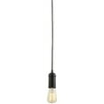 thumbnail image 1 of Globe Electric Edison 1-Light Matte Black Plug-In Pendant, 65114, 1 of 2