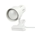thumbnail image 1 of Globe Electric Jojo 5.5" Matte White Clip-Arm Desk Lamp, Bulb Included, 52965, 1 of 8