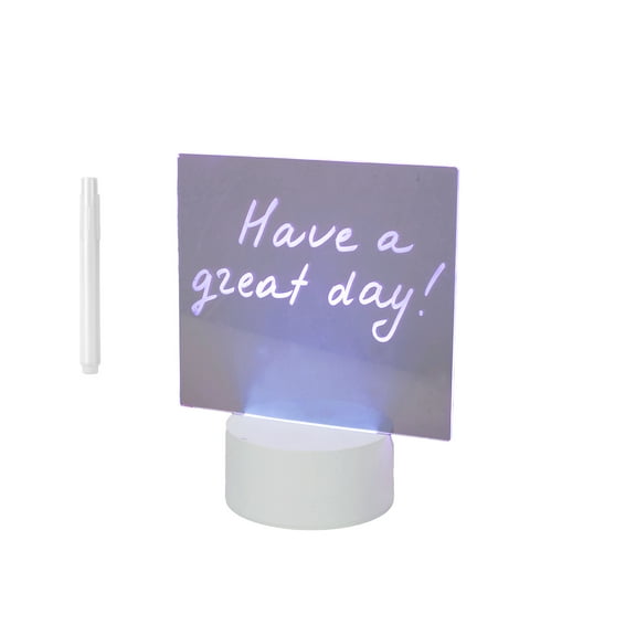 Globe Electric LED Integrated Rechargeable Color Changing Mini Glow Board with Included USB Cable