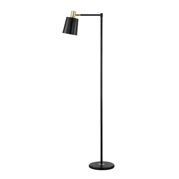 Globe Electric Lex 60" Black Finish Floor Lamp, 12916