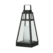 Globe Electric Matte Battery Outdoor Hanging Lantern