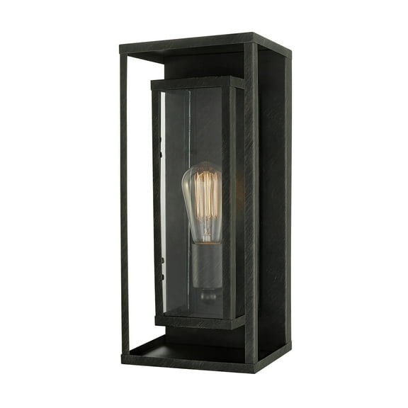 Globe Electric Montague Outdoor Collection 1-Light Bronze Wall Mount Sconce