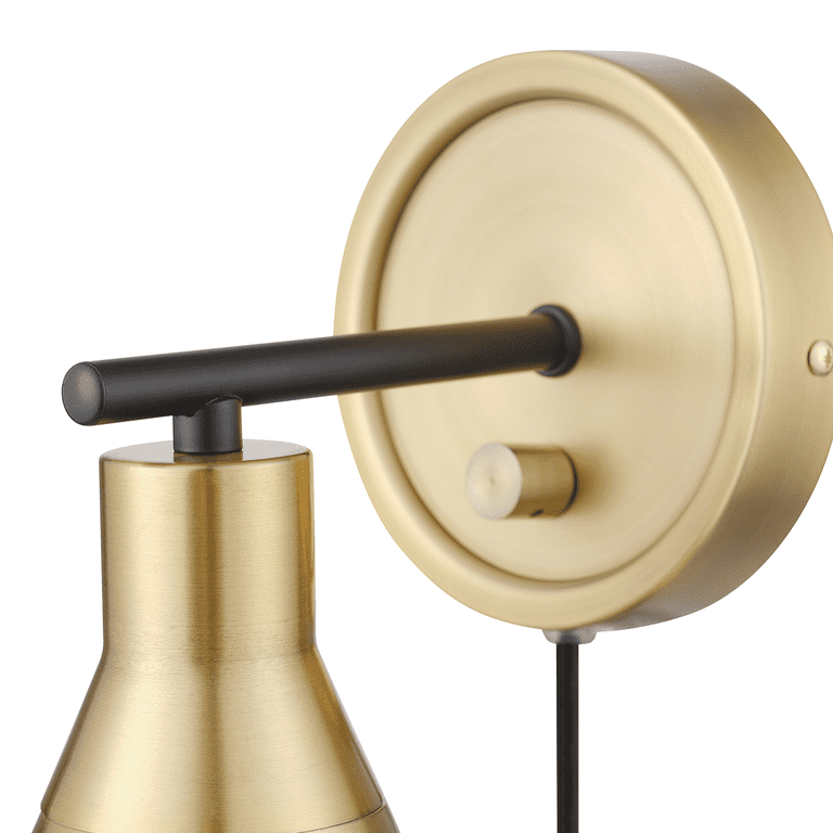 Wall sconce with rotary cheap switch