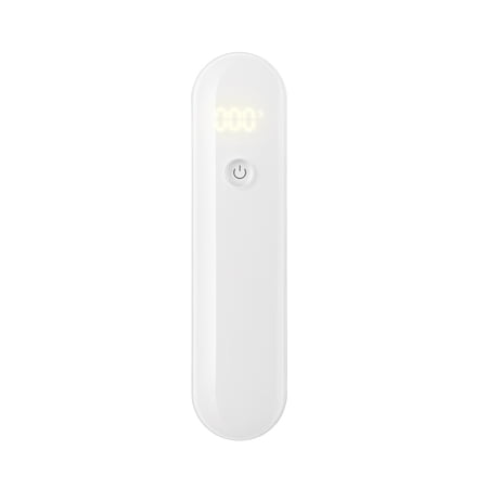 Globe 4.84" UV-C Light-Disinfecting Handheld Rechargeable Wand with Micro USB Cable White (66464)