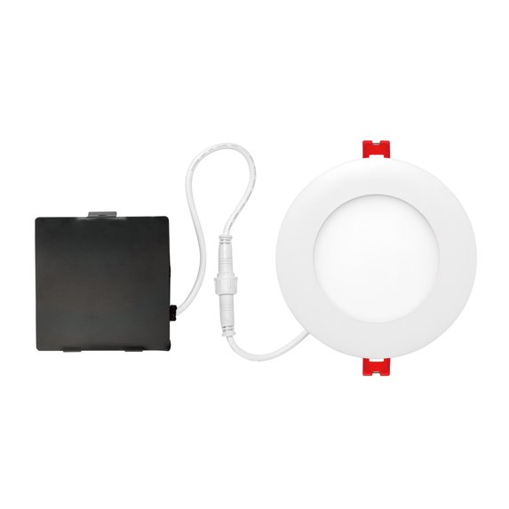 Globe Electric Ultra Slim Designer Series Integrated LED Recessed Lighting Kit, 91246