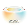 thumbnail image 1 of Globe Electric Ultra Slim Energy Star White 6 in. W Plastic LED Recessed Lighting Kit 12 watt, 1 of 7