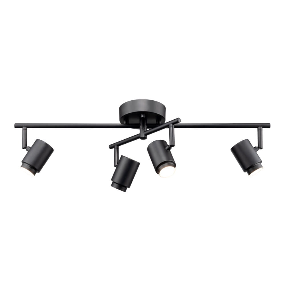 Walton 26" Matte Black Integrated LED Swivel Track Lighting