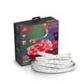 thumbnail image 1 of Globe Electric Wi-Fi 5M/16.4 ft. Smart Multicolor Changing RGB LED Plug-In Strip Light, No Hub Required, Voice Activated, 50053, 1 of 7