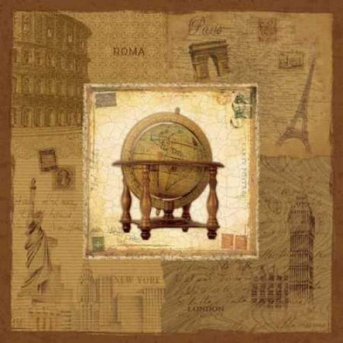 Globe II Canvas Art - Pela Design (24 x 24)