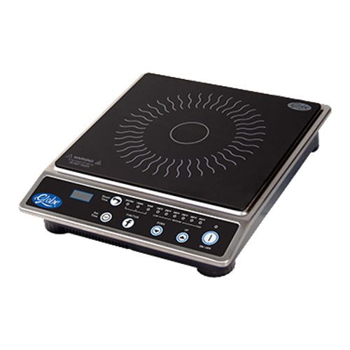 Globe IR1800 Ceramic Countertop Induction Range with Digital Timer - 1800W