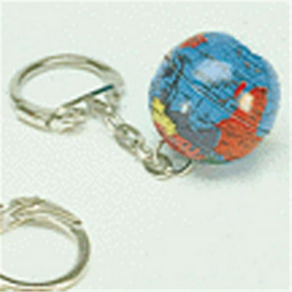 Globe Keychains - Pack of 12