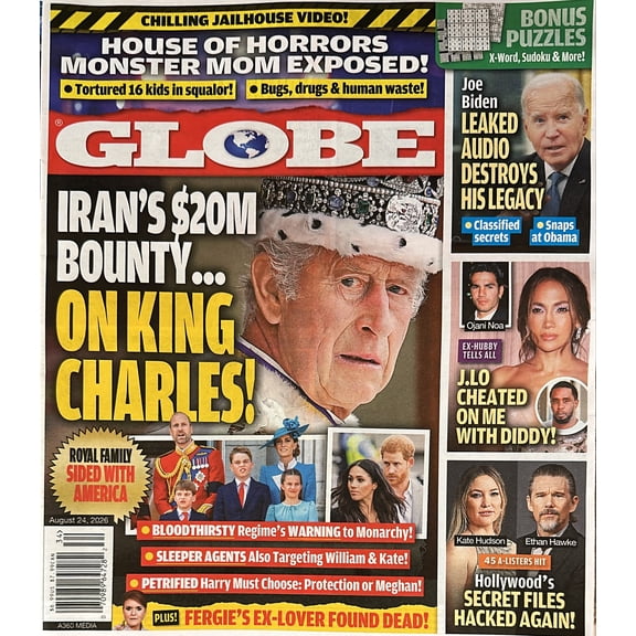 Globe Magazine August 24,2026
