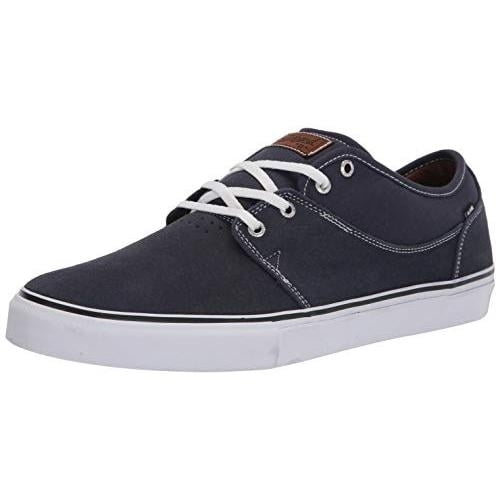 Globe Mahalo Skate Shoes Mens Midnight White GBMAHALO-13020 Suede Canvas