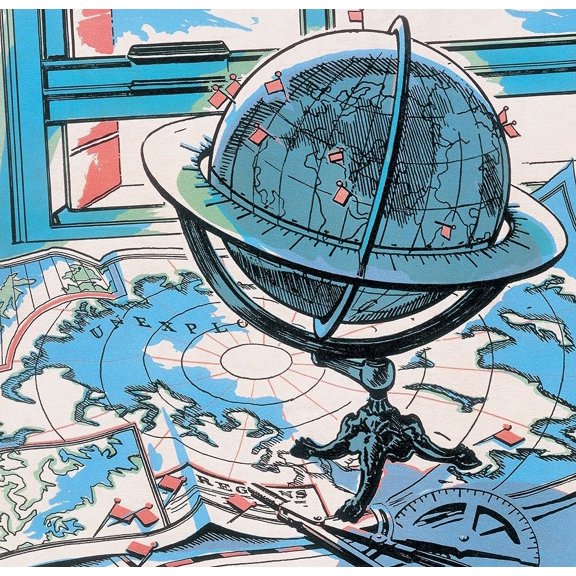 Globe Master by Unknown (12 x 11)