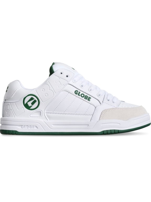 Men's Tilt Skate Shoe White/Green - GBTILT-11026