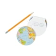 thumbnail image 1 of Globe Notepad - Party Favors - 24 Pieces, 1 of 1