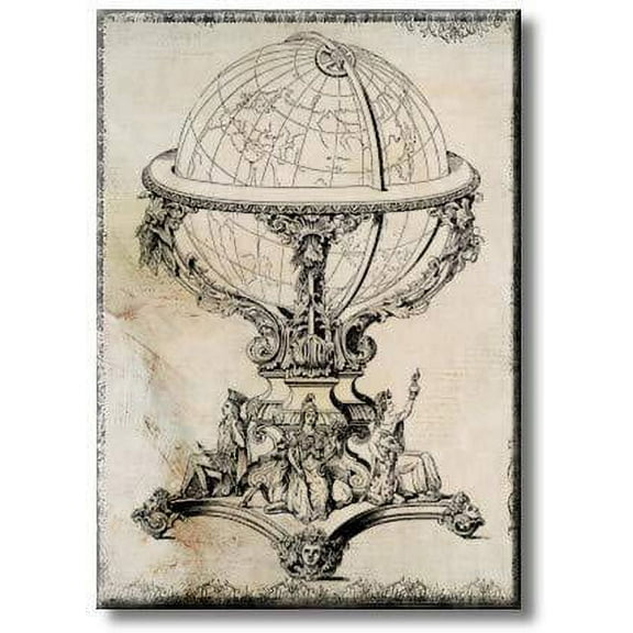 Globe Picture on Stretched Canvas, Wall Art Décor, Ready to Hang
