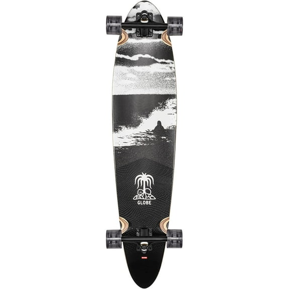 Globe Pinner Classic Complete Skateboard 9 x 40 Coconut/Black Tide