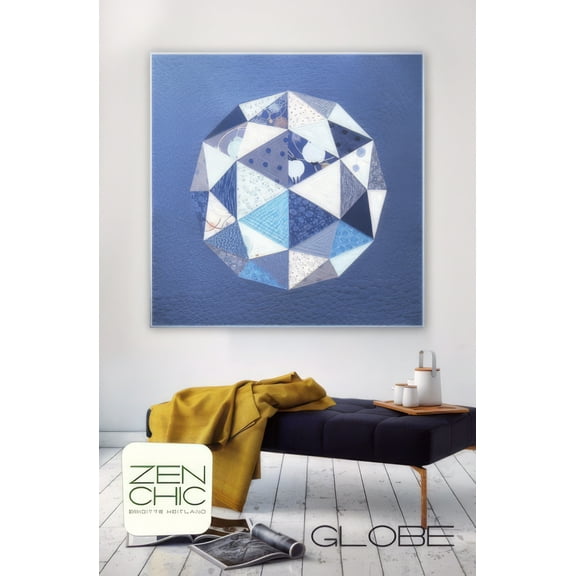 Globe Quilt Pattern by Brigitte Heitland Zen Chic