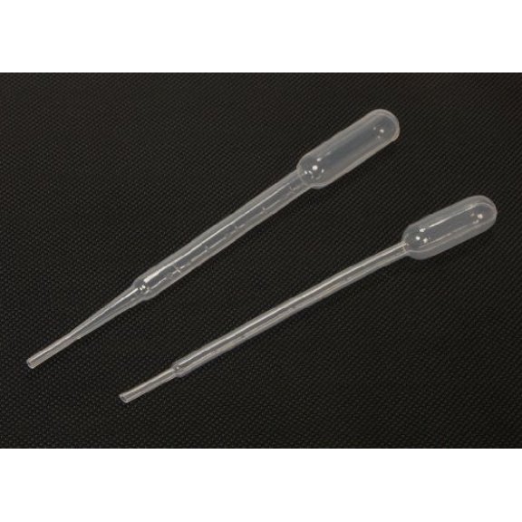 Globe Scientific 134020 LDPE Fine Tip Transfer Pipet, Non-Sterile, 1.5mL Capacity, 104mm Length, Pack of 3200