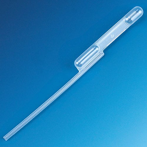 Globe Scientific 139116 LDPE Exact Volume Transfer Pipet, 102mm Length, 200L Capacity (Case of 5000)