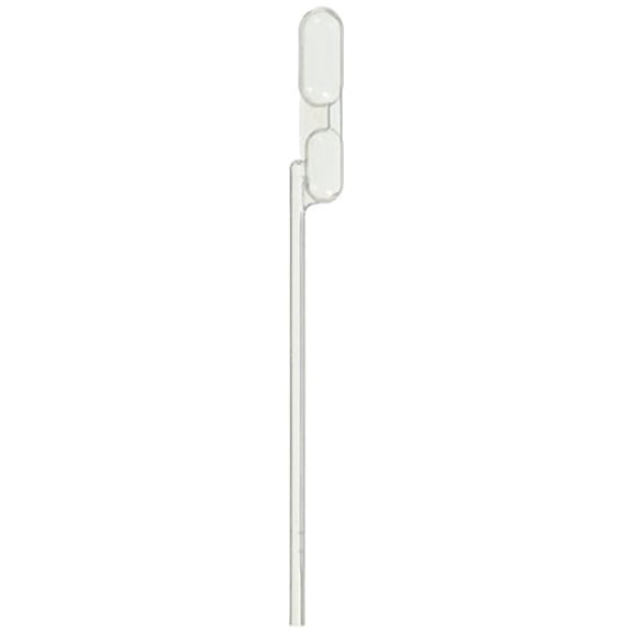 Globe Scientific 139118 LDPE Exact Volume Transfer Pipet, 115mm Length, 250L Capacity (Case of 5000)
