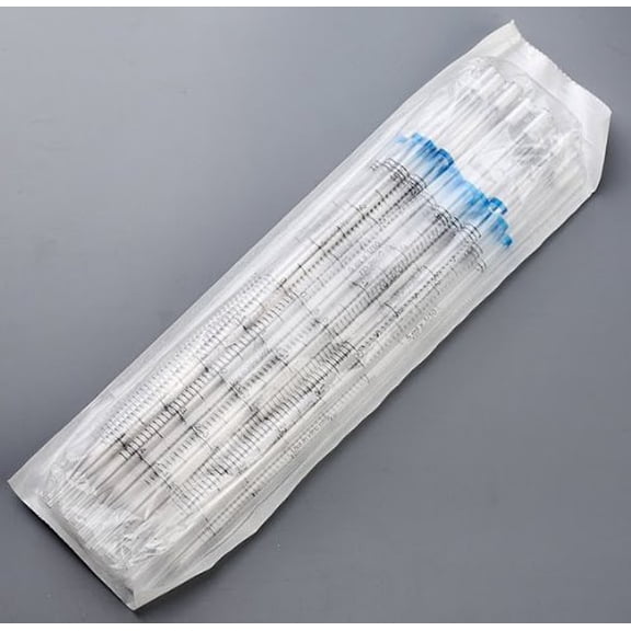 Globe Scientific 1750 Polystyrene UniPlast Serological Pipette, 5mL Capacity, Standard Tip, 296mm Length, Sterile, Blue Striped (Case of 375)