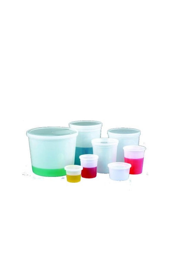 271009 Multi-Purpose Container, Economy Style, Separate Snap Lid, Tall Style, Capacity, Pack of 100