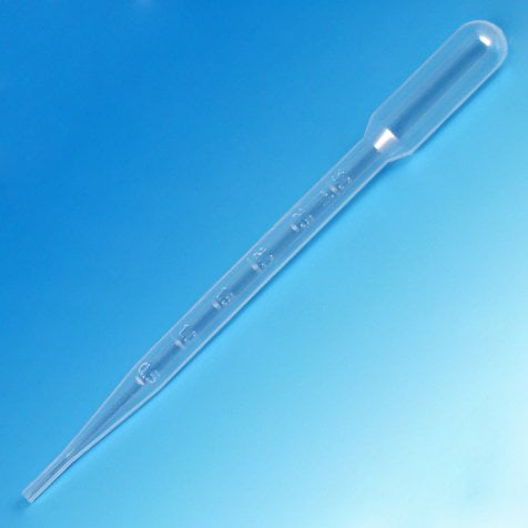 Globe Scientific LDPE Transfer Pipette 7 mL Graduated 3.2 mL Draw Volume 5000 pcs