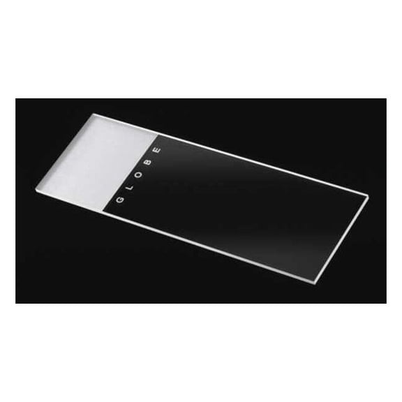 Globe Scientific Microscope Slide, Frosted, Glass, PK144 1304