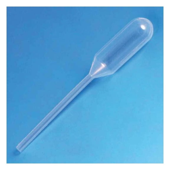 Globe Scientific Transfer Pipette,1.2mL,65mm L,PK500 138040-500
