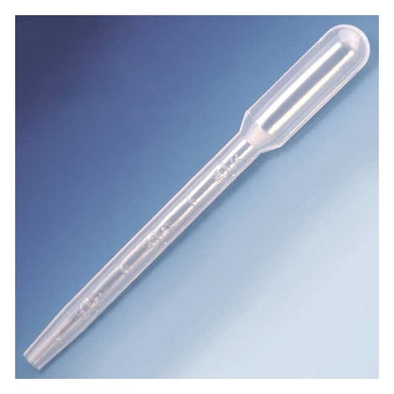 Globe Scientific Transfer Pipette,124mm L,PK500 135040-500