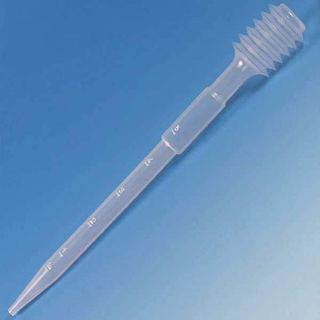 Globe Scientific Transfer Pipette,15mL,192mm L,PK100 138005-100