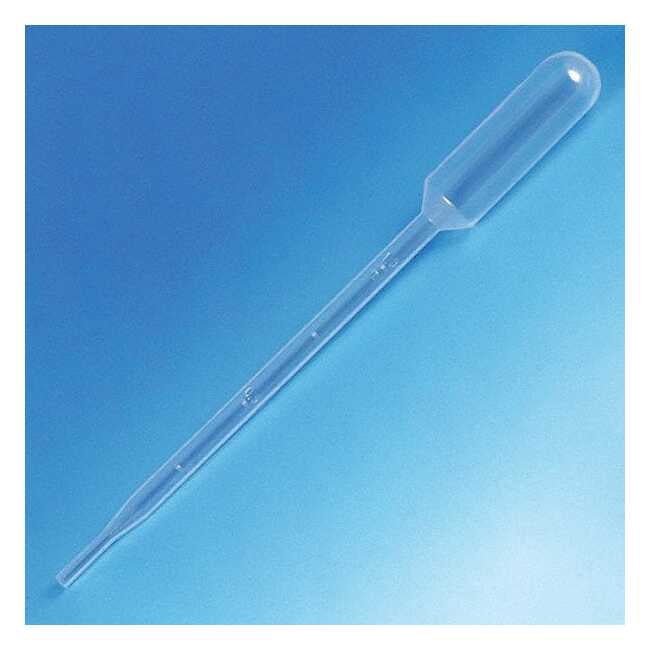 Globe Scientific Transfer Pipette,5mL,145mm L,PK400 137138