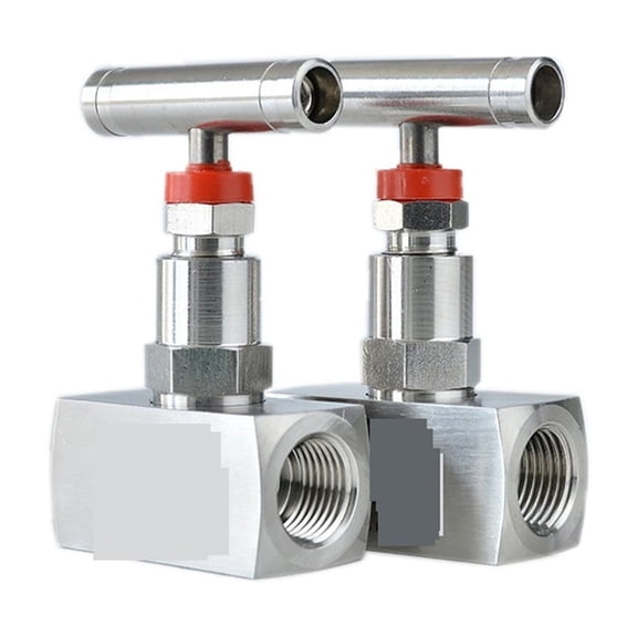 Globe Valve 1/4" 3/8" 1/2" Female High Pressure Stainless Steel 304 Shut Off Needle Globe Valve Crane Flow Control