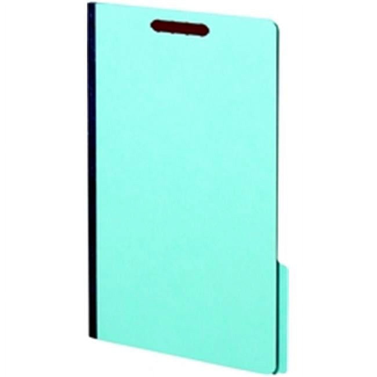 GlobeWeis 61552GW Pressboard Expanding File Folders With Fasteners, Legal Size, 2 in Exp., Blue