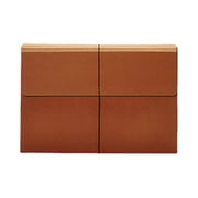 Globe-Weis B1060E Expanding Wallet, 3 1/2 Inch Expansion, 12 x 18, Brown