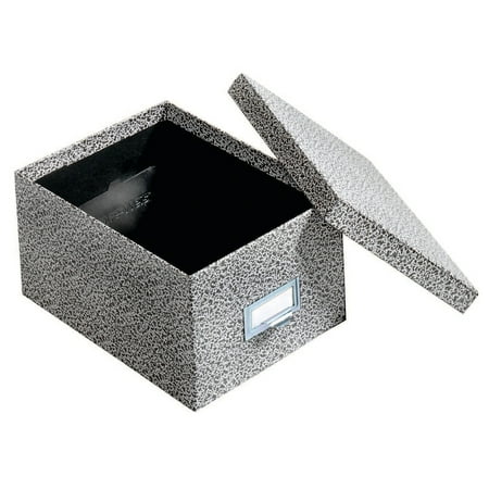 Globe-Weis Index Card File Box Black Agate 1000 Card Capacity (GLW 95 BLA) 194415