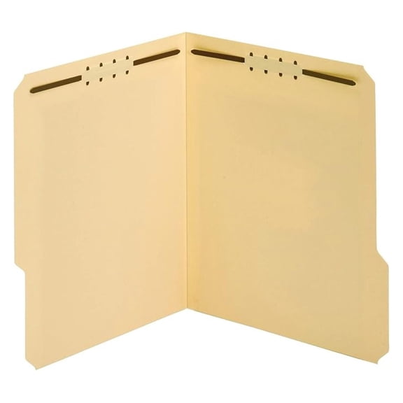 Globe-Weis// Manila 1/3 Cut Tab Fastener Folders (Globe-Weis/)