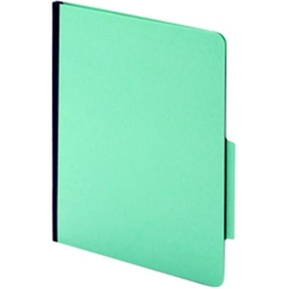Globe-Weis PU41 LBL Classification Folders Letter Size 1 Partition Light Blue