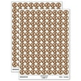 thumbnail image 1 of Globe of Earth 200+ Round Stickers - Brown - Gloss Finish - 0.50" Size, 1 of 3