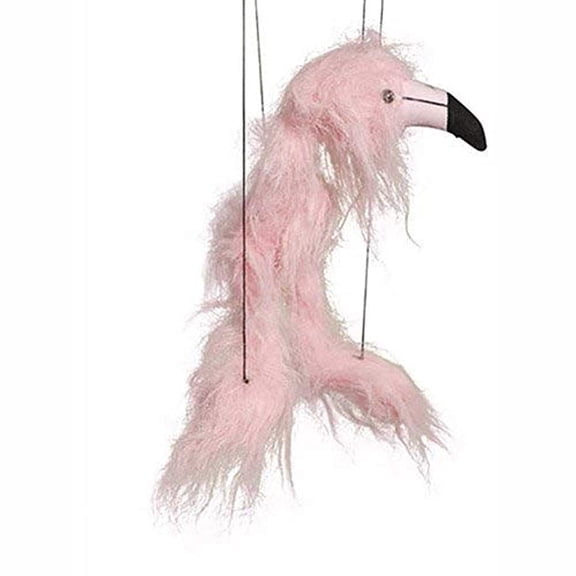Globee Sunny Toys 16 Baby Pink Flamingo Marionette